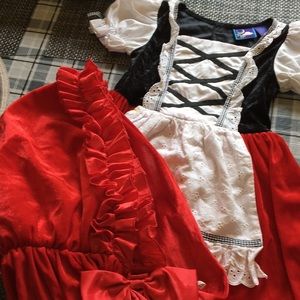 Little red riding hood costume worn 1x